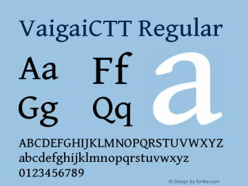 VaigaiCTT Version 0.701图片样张