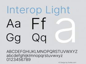 Interop-Light Version 1.005图片样张