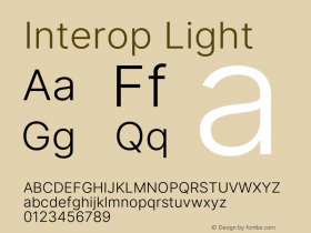 Interop-Light Version 1.006图片样张