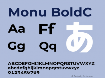 Monu BoldC v12图片样张