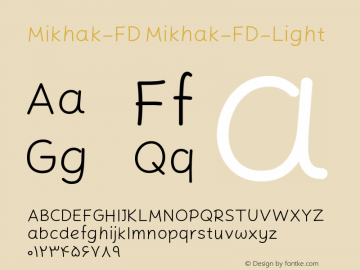 Mikhak-FD Light Version 3.000图片样张