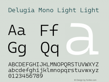 Delugia Mono Light v2108.26.1图片样张