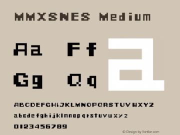 MMXSNES Version 001.000图片样张
