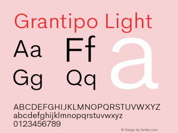 Grantipo Light Version 1.010图片样张