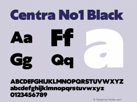 Centra No1 Black Version 1.000图片样张