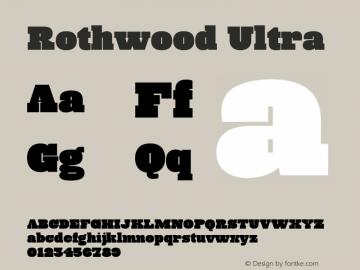 Rothwood Ultra Version 1.000图片样张