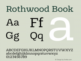 Rothwood Book Version 1.000图片样张