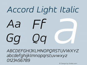 Accord-LightItalic 001.001图片样张