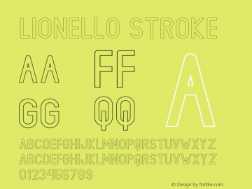 LIONELLO Stroke Version 1.000 | w-rip DC20190625图片样张