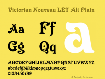 Victorian Nouveau LET Alt Plain 1.0图片样张