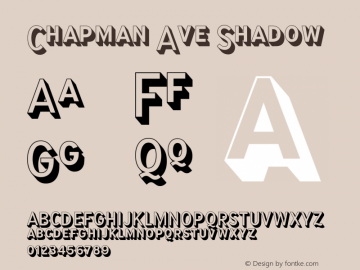 Chapman Ave Shadow Version 1.000;FEAKit 1.0图片样张