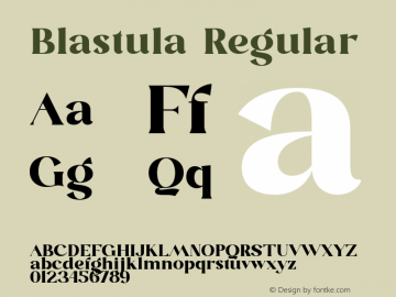Blastula Regular Version 1.001图片样张