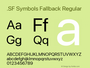 .SF Symbols Fallback 16.0d12e3图片样张