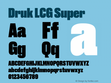 Druk LCG Super Version 1.001 | web-TT图片样张