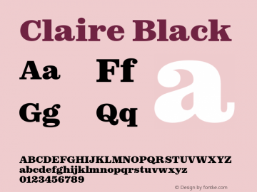 Claire Black Version 1.0图片样张