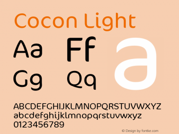 Cocon-Light Version 001.000图片样张