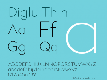 Diglu Thin Version 1.006图片样张