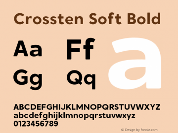 CrosstenSoft-Bold 1.0图片样张