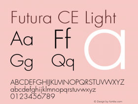 Futura CE Light 001.000图片样张