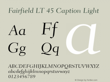 Fairfield LT 45 Caption Light 006.000图片样张