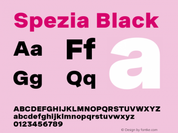 Spezia Black Version 2.000图片样张