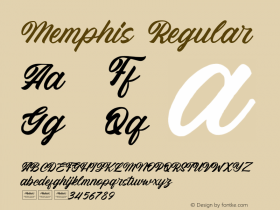 Memphis Version 1.002;Fontself Maker 3.5.4图片样张