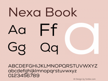 Nexa-Book Version 2.00图片样张