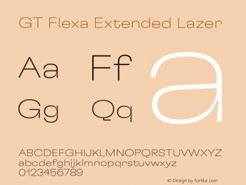 GT Flexa Extended Lazer Version 2.005图片样张