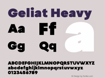 Geliat Heavy Version 1.000 | web-TT图片样张