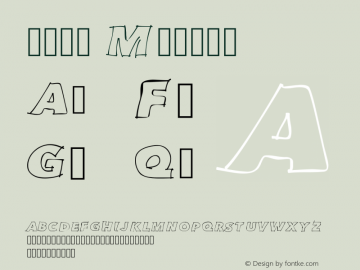 guay Medium Version 001.000 Font Sample