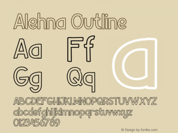 Alehna-Outline Version 1.000图片样张