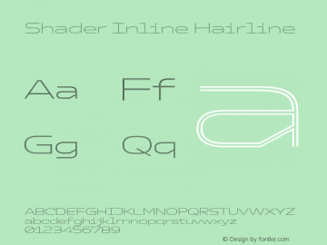 ShaderInline-Hairline Version 1.000图片样张