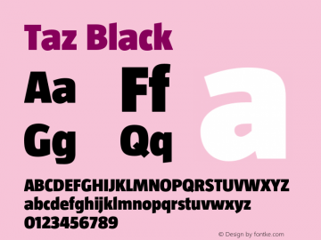 Taz Black Version 4.002图片样张
