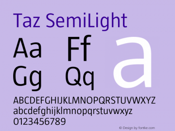 Taz SemiLight Version 4.002图片样张