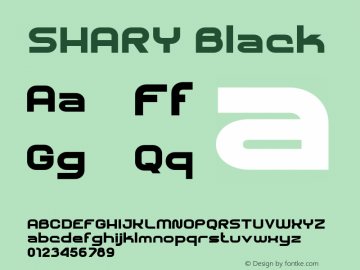 SHARY Black Version 1.000图片样张