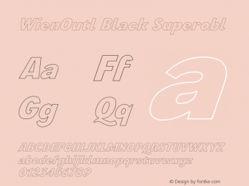 WienOutl Black Superobl Version 3.000;FEAKit 1.0图片样张