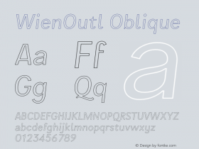 WienOutl Oblique Version 3.000;FEAKit 1.0图片样张