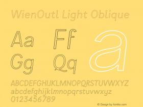 WienOutl Light Oblique Version 3.000;FEAKit 1.0图片样张