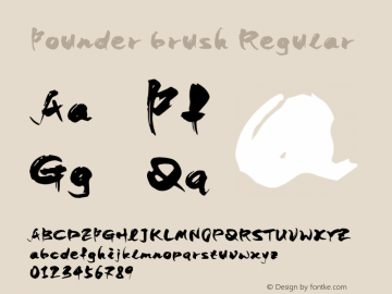 Founder brush Version 1.00图片样张