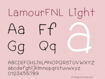 LamourFNL-Light Version 001.000图片样张