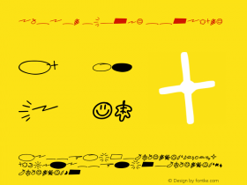 Bright Clones-Dingbats Version 1.000图片样张