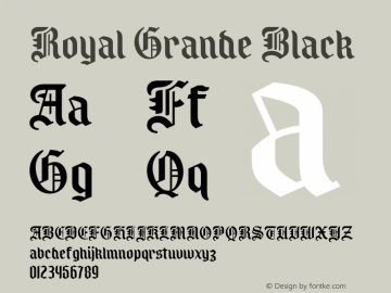 RoyalGrande-Black Version 1.000图片样张