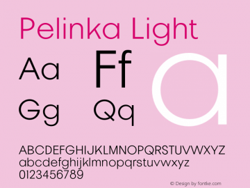 Pelinka-Light Version 1.000图片样张