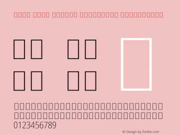 Noto Sans Arabic Condensed ExtraLight Version 2.009图片样张