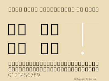 Noto Sans Devanagari UI Thin Version 2.001图片样张