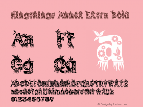 Kingthings Annex Extra Bold Version 1.0图片样张