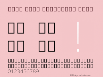Noto Sans Malayalam Thin Version 2.101图片样张