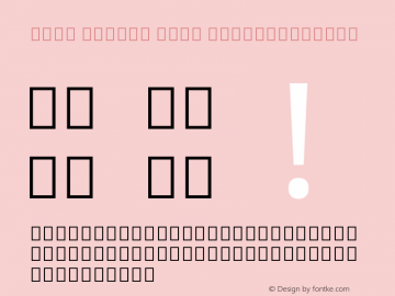Noto Looped Thai SemiCondensed Version 1.00图片样张