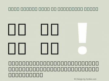 Noto Looped Thai UI Condensed Black Version 1.00图片样张