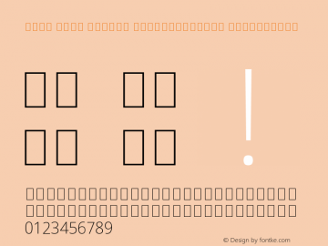 Noto Sans Arabic SemiCondensed ExtraLight Version 2.000图片样张